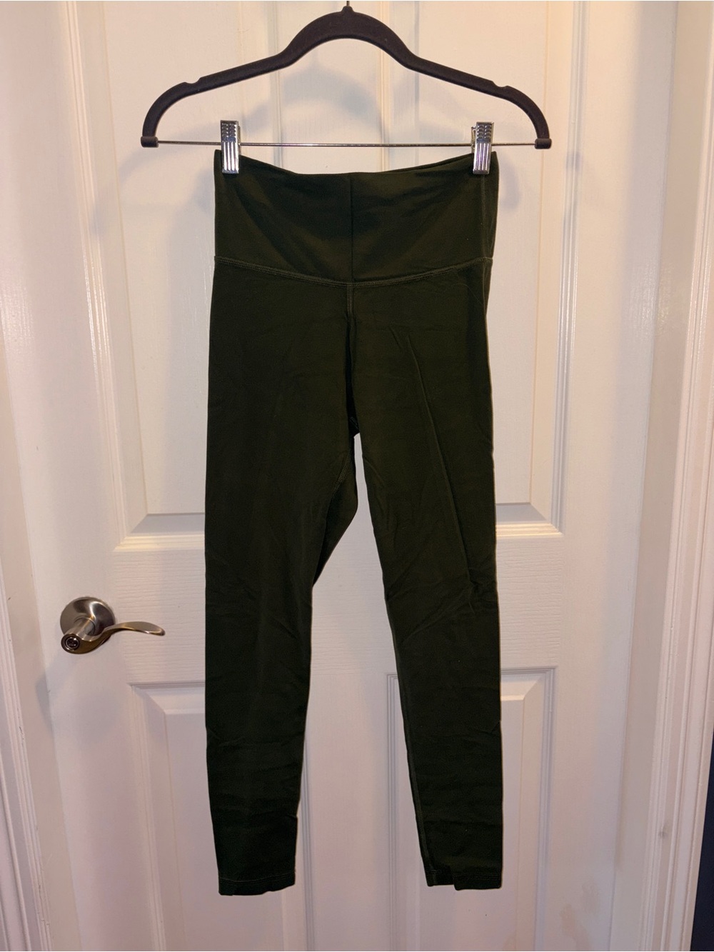TNA Olive Green High-Waist Leggings